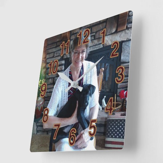 Aangepaste klok met Afbeeldingen (Hoek)