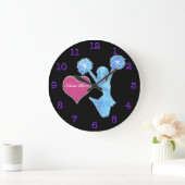 Aangepaste klokken voor Cheerlead Room Decor (Huis)