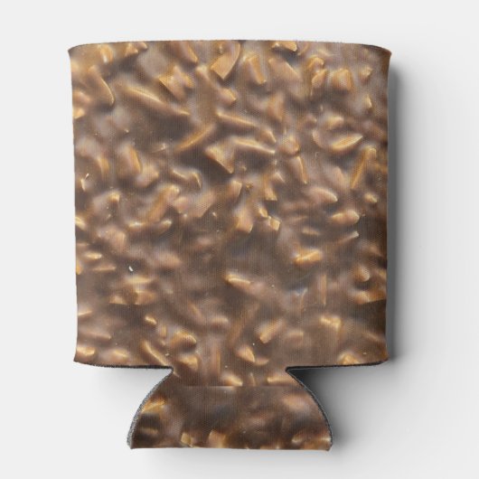 Aangepaste Klompige Chocolade Aangepaste Tekst Blikjeskoeler (Achterkant)