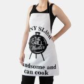 Aangepaste knap en kan aangepaste Schort koken (Insitu)