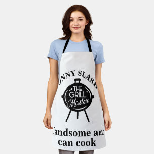 Aangepaste knap en kan aangepaste Schort koken