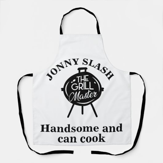 Aangepaste knap en kan aangepaste Schort koken (Voorkant)