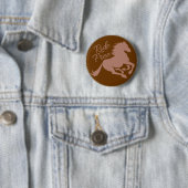 Aangepaste knop Ride Free Ronde Button 5,7 Cm (In situ)