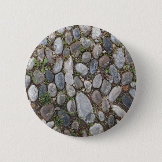 Aangepaste knop Stonen Ronde Button 5,7 Cm (Voorkant)