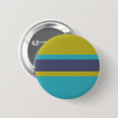 Aangepaste knop Streepjespatroon Ronde Button 5,7 Cm (Voorkant /achterkant)