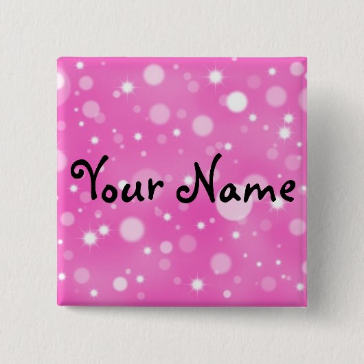 Aangepaste knop vierkante button 5,1 cm (Voorkant)