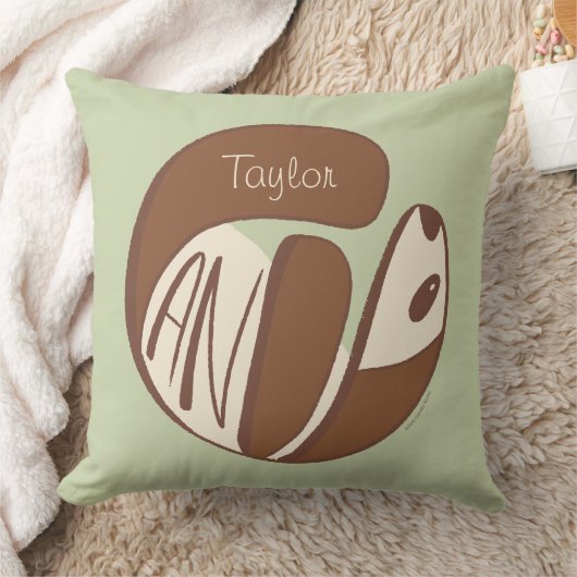 Aangepaste Knuffelende Grote Rolronde Panda Beer B Kussen (Deken)