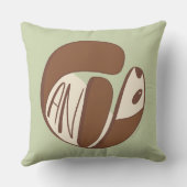 Aangepaste Knuffelende Grote Rolronde Panda Beer B Kussen (Achterkant)