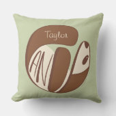 Aangepaste Knuffelende Grote Rolronde Panda Beer B Kussen (Voorkant)