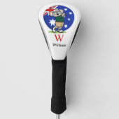 Aangepaste koala golfheadcover (Voorkant)
