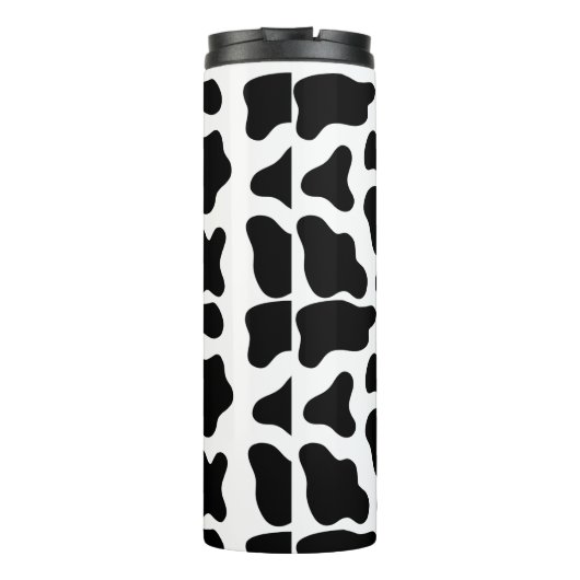 Aangepaste Koe afdrukken Thermosbeker (Achterkant)