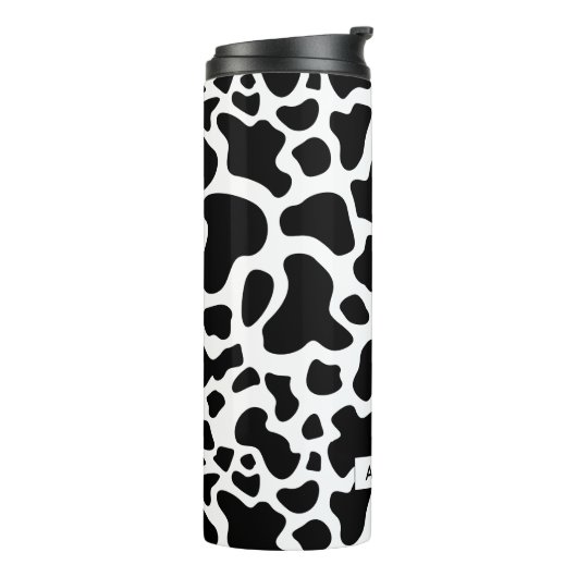 Aangepaste Koe Afdrukthermische getumbler Thermosbeker (Gedraaid links)