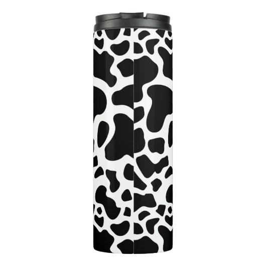 Aangepaste Koe Afdrukthermische getumbler Thermosbeker (Achterkant)