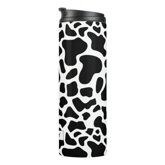 Aangepaste Koe Afdrukthermische getumbler Thermosbeker (Geroteerd rechts)