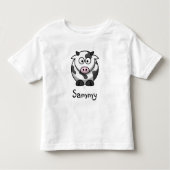 Aangepaste Koe Cartoon Kinder Shirts (Voorkant)