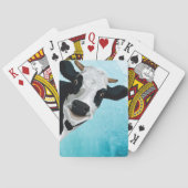 Aangepaste koeienfoto pokerkaarten (Achterkant)