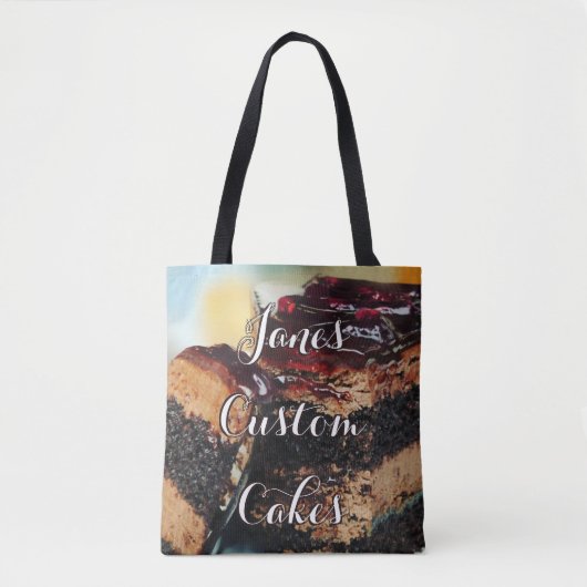 Aangepaste koekjes Canvas tas deorteren (Voorkant)