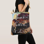 Aangepaste koekjes Canvas tas deorteren (Dichtbij)