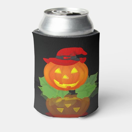 Aangepaste Koelbox Jack-o-Lantern Blikjeskoeler (Blikje Achterkant)