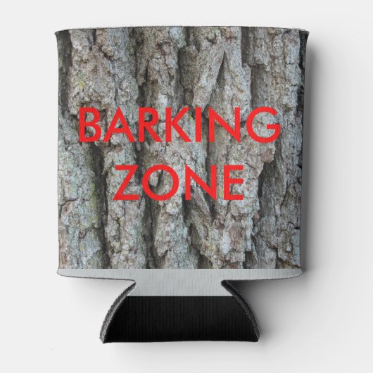 Aangepaste Koelbox met boomschors - Zeer kool Blikjeskoeler (Voorkant)