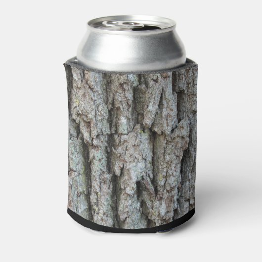 Aangepaste Koelbox met boomschors - Zeer kool Blikjeskoeler (Blikje Achterkant)