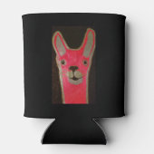 Aangepaste Koelbox met Happy Llama Blikjeskoeler (Achterkant)