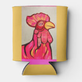 Aangepaste Koelbox met Red Rooster Blikjeskoeler (Voorkant)