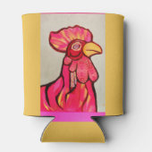 Aangepaste Koelbox met Red Rooster Blikjeskoeler (Achterkant)