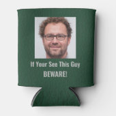 Aangepaste Koelbox portret Blikjeskoeler (Voorkant)