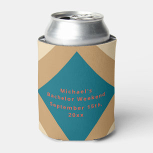 Aangepaste Koelbox Retro Bachelor Weekend Blikjeskoeler