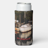 Aangepaste Koelbox Seltzer Blikjeskoeler (Seltzer Achterkant)