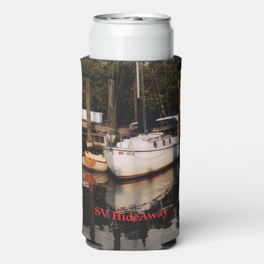 Aangepaste Koelbox Seltzer Blikjeskoeler (Seltzer Achterkant)