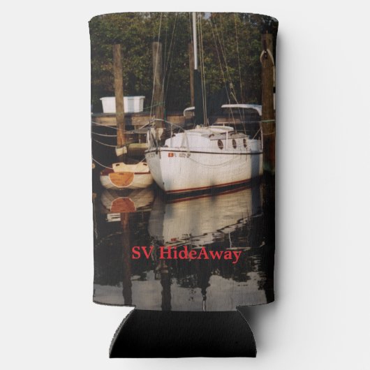 Aangepaste Koelbox Seltzer Blikjeskoeler (Achterkant)