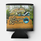 Aangepaste Koelbox van het meer van Kabetogama Wal Blikjeskoeler (Achterkant)