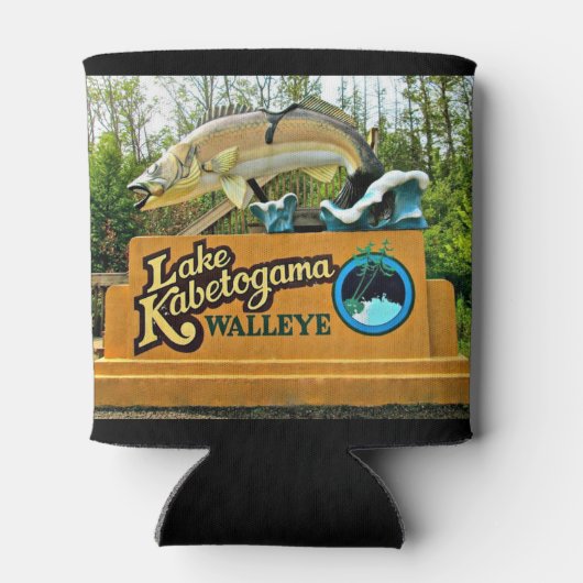 Aangepaste Koelbox van het meer van Kabetogama Wal Blikjeskoeler (Achterkant)