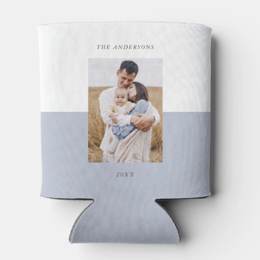 Aangepaste Koelbox voor foto's van moderne familie Blikjeskoeler (Achterkant)