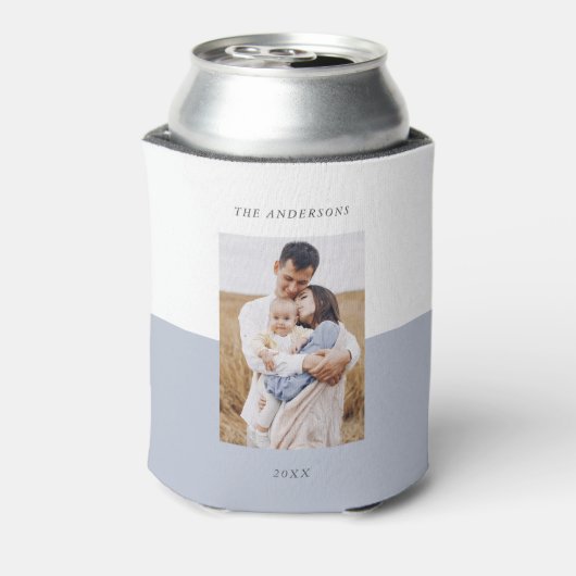 Aangepaste Koelbox voor foto's van moderne familie Blikjeskoeler (Blikje Achterkant)