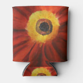 Aangepaste Koelbox voor rode gele ventilator Blikjeskoeler (Voorkant)