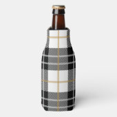 Aangepaste Koelbox voor zwart-wit geplakt papier Flesjeskoeler (Fles Voorkant)