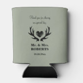 Aangepaste  koelboxxen voor hertenantaarns blikjeskoeler (Achterkant)