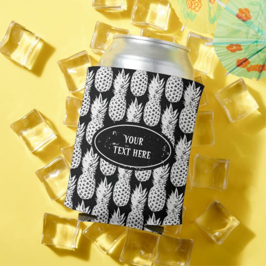 Aangepaste koelboxxen voor tropische ananassepatro blikjeskoeler (Insitu Zomer)