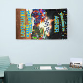 Aangepaste Koele Monster Truck Jongens Verjaardag Spandoek (Beurs)