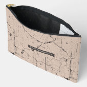 Aangepaste koele schors achtergrond houten kunstwe etui (Open)