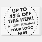 Aangepaste koelkastmagneet - 45% OFF Bulk Kopen Ko Magneet (Voorkant)