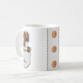 Aangepaste kofferbus voor Hondenliefhebber Dog Tra Koffiemok (Voorkant links)