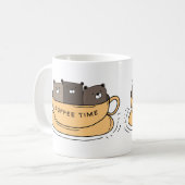 Aangepaste koffie-Beren Koffiemok (Voorkant links)