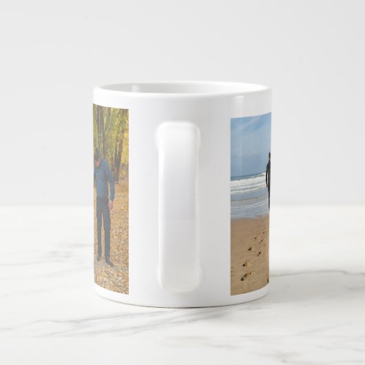 Aangepaste koffie-Mok Grote Koffiekop (Achterkant)