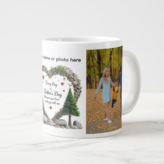 Aangepaste koffie-Mok Grote Koffiekop (Voorkant rechts)