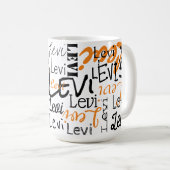 Aangepaste koffie-Mok Koffiemok (Voorkant rechts)