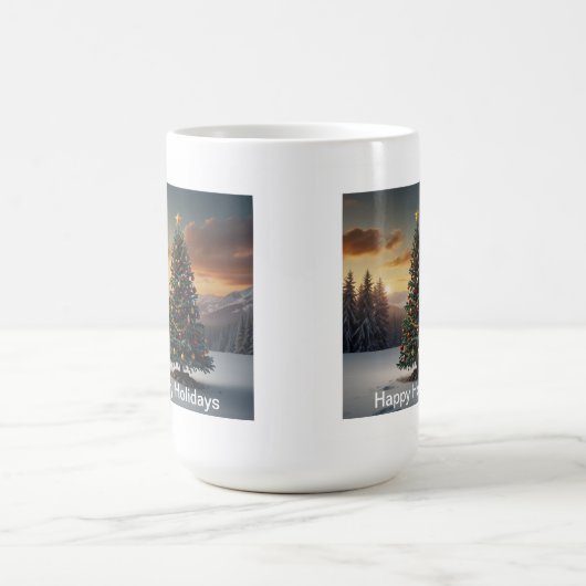 Aangepaste koffie Mok met modern design (Center)